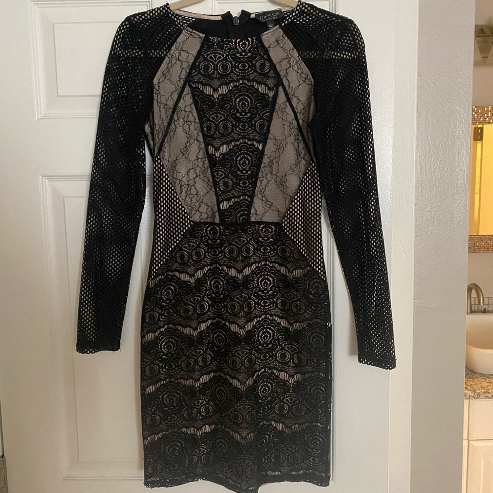 Topshop Long sleeve Dress